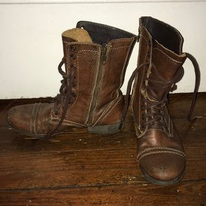 Steve Madden Combat Boots